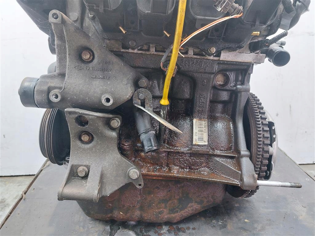 фото №10, Двигатель блок двигателя бензин renault thalia ii 1.2b 75km d4f728 227tyś сцепление