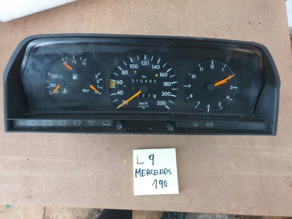 фото №1, Лічильник спідометр mercedes w201