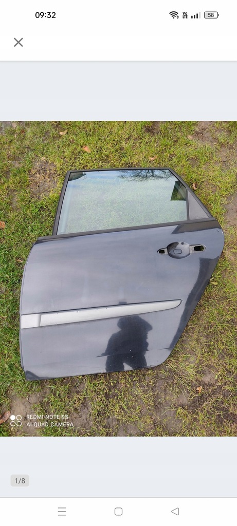 фото №8, Renault scenic 2 двері ліва задні задня nv676