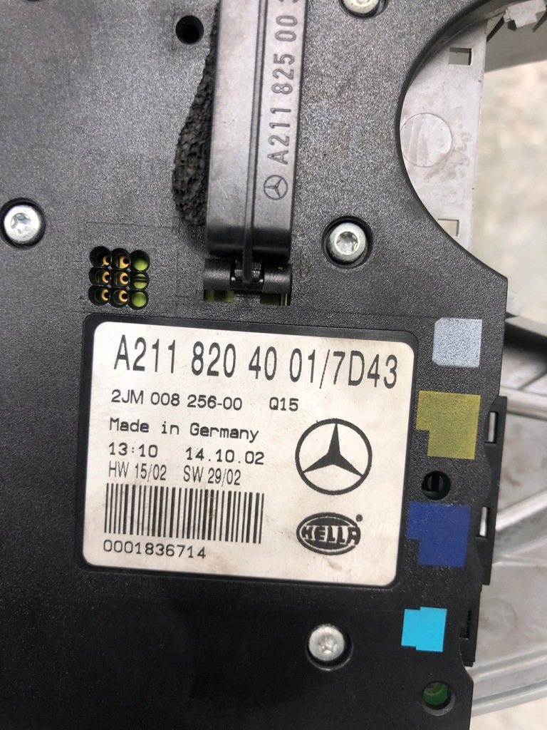 фото №5, Лампа потолочный mercedes w211 a2118204001