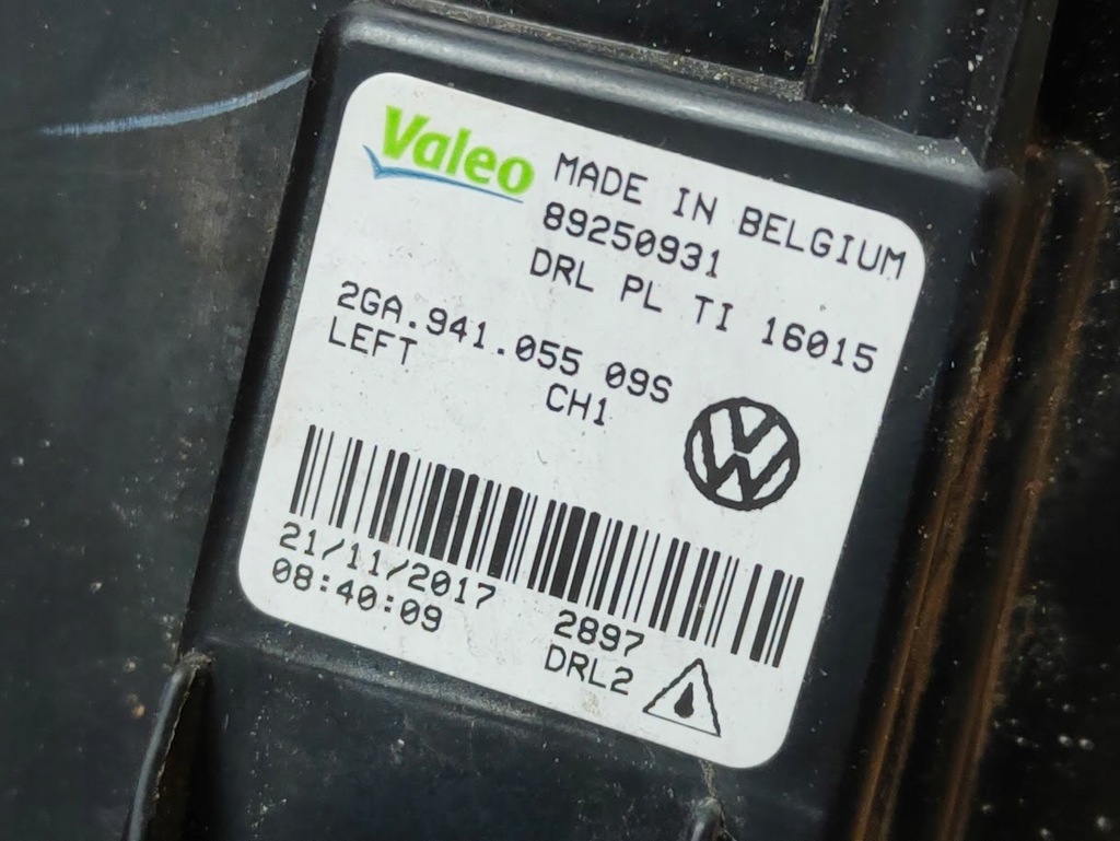 фото №6, Vw t-roc лампа противотуманная фара левый drl led 2ga94105509s