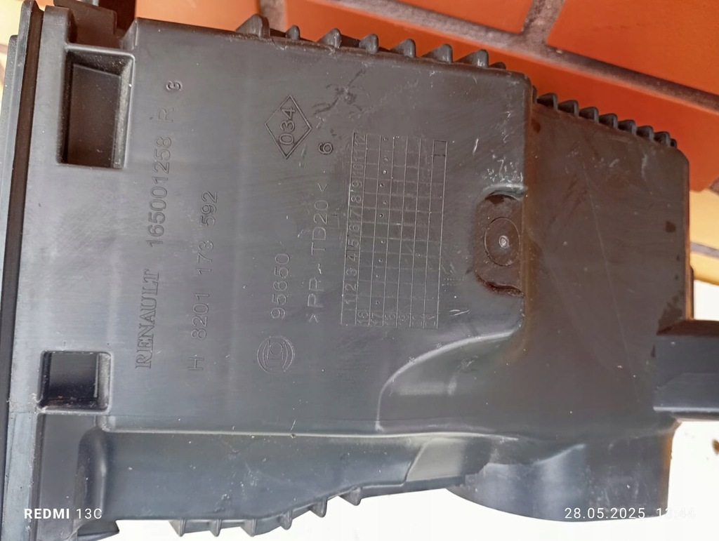 фото №7, Корпус фильтра воздуха renault clio iv 1.5 dci 165001258r