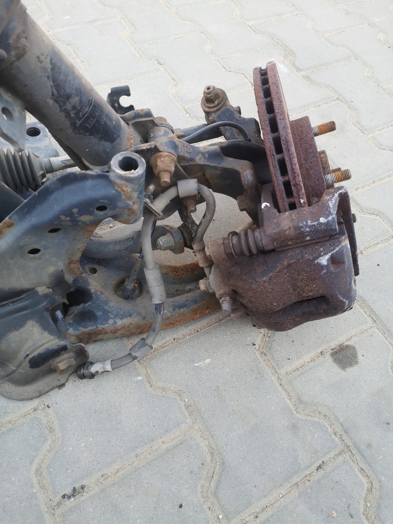 фото №5, Ford b-max поворотный кулак правый перед амортизационная стойка рычаг 1.0ecb