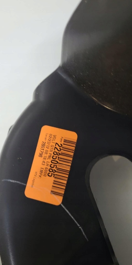 фото №5, Обшивка багажника opel ampera 22850585 volt защита корпус левый