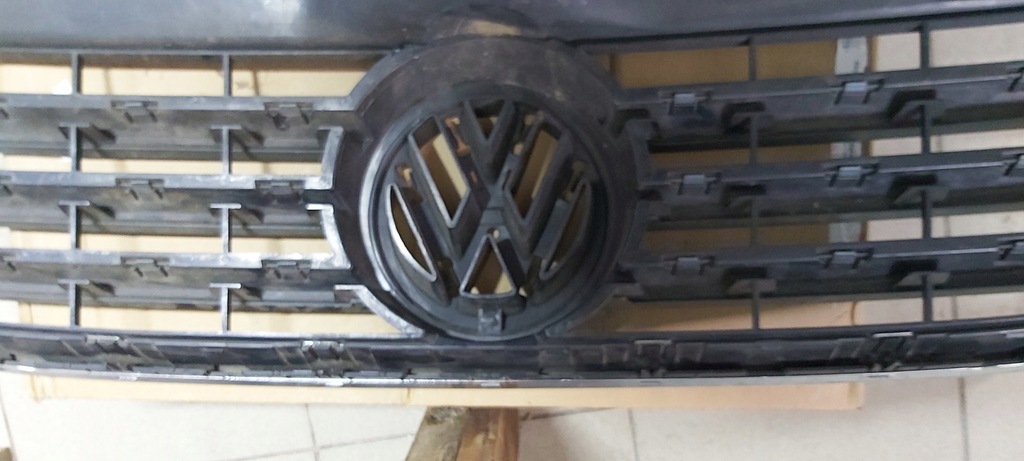 фото №9, Vw t5 multivan решітка радіатора решітка радіатора решітка радіатора 7h5807101/8 хром