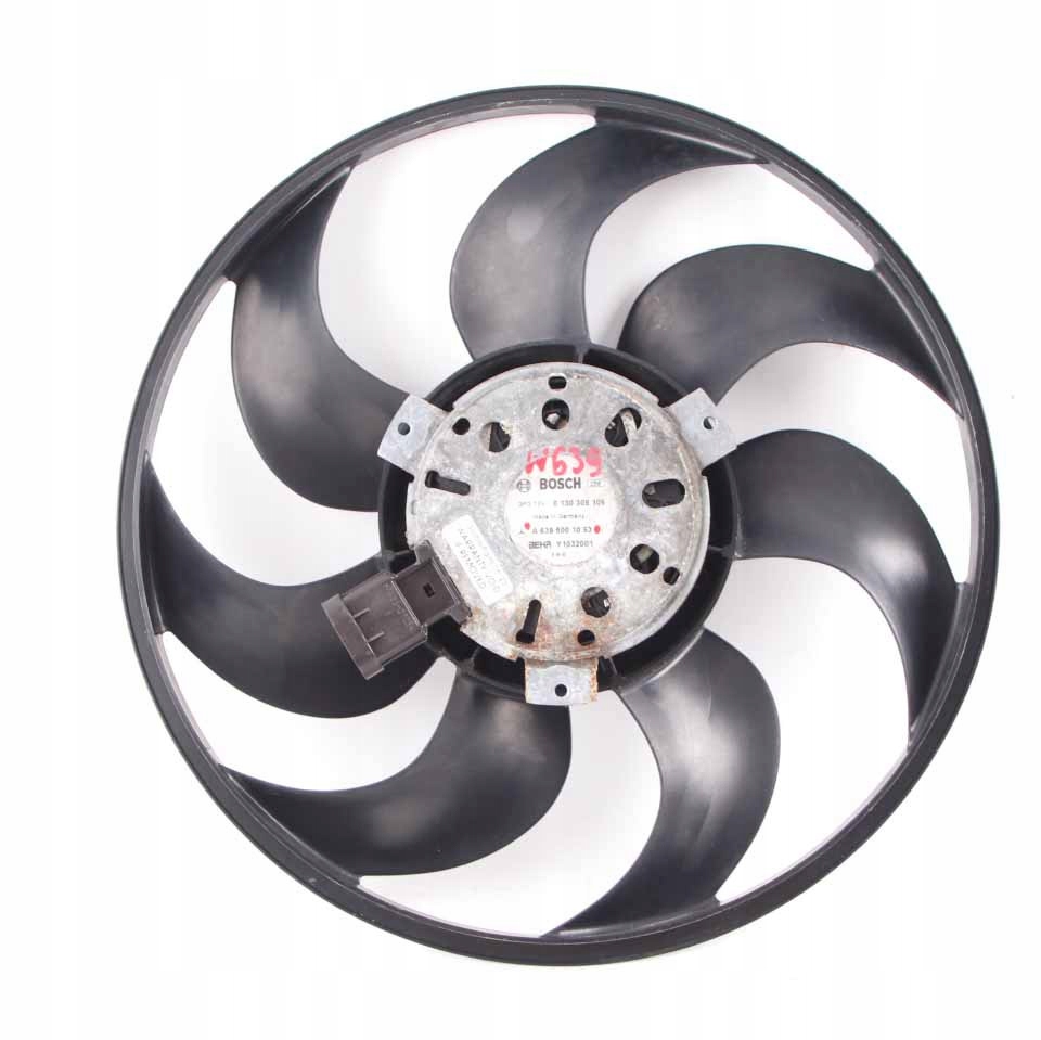 фото №9, Mercedes w639 вентилятор радиатора a6395001093