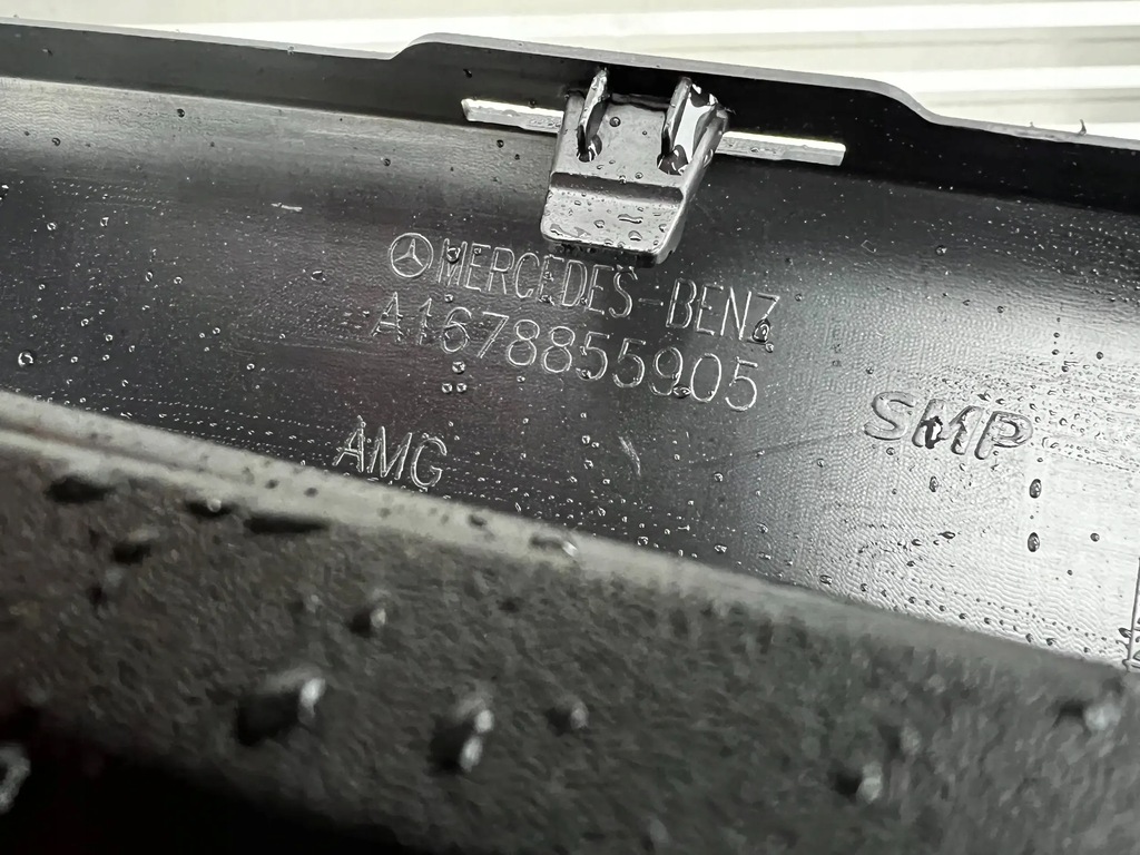 фото №5, Mercedes gle 167 w167 накладка бампера перед amg