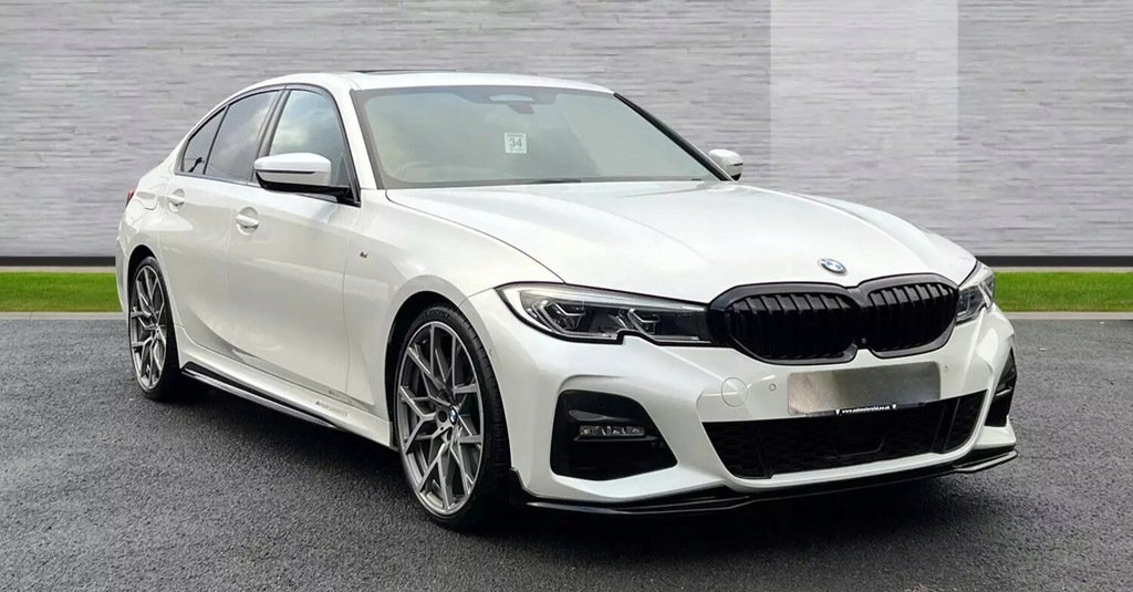 фото №12, Накладки поріг bmw g20 g21 накладки пороги бічний m набір чорний блиск