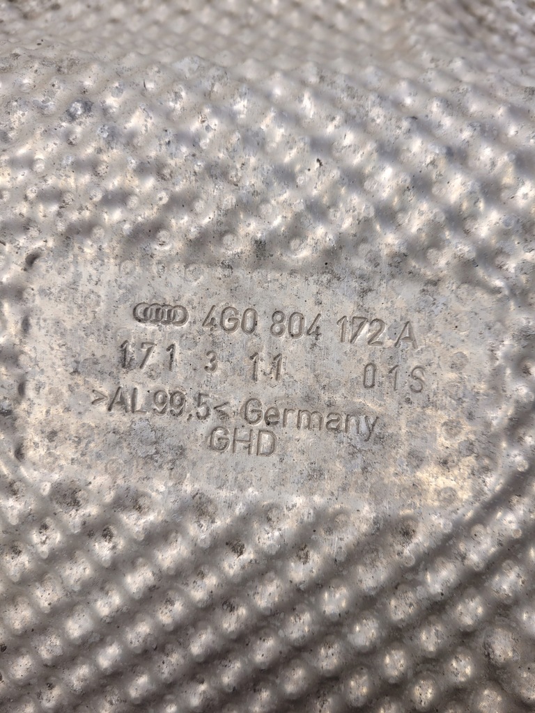 фото №5, Защита тепловая правая audi a6 c7 a7 4g0804172a