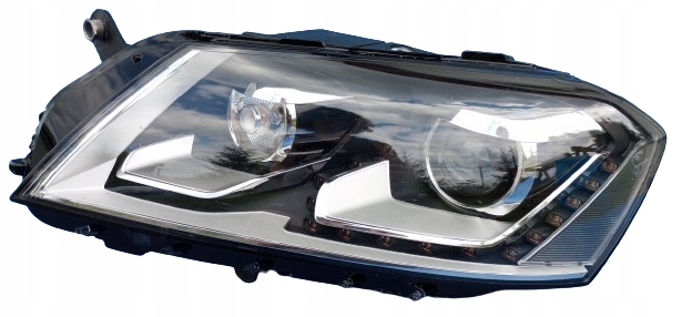 фото №1, Лампа лівий перед eu ксенон led volkswagen passat b7 3ab941751