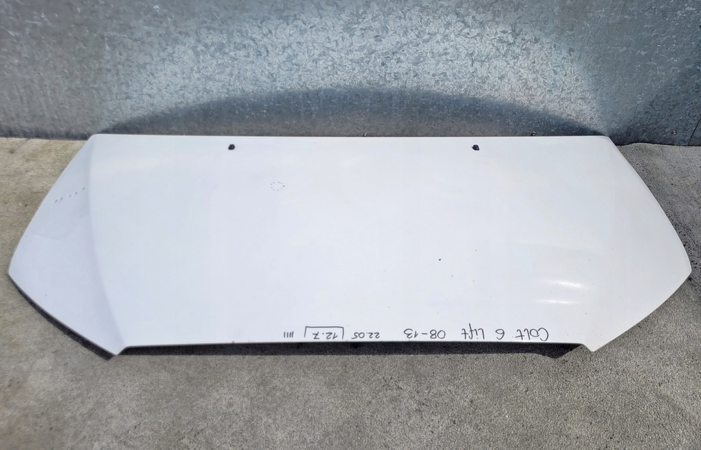 фото №6, Капот mitsubishi colt 6 vi lift 08-13