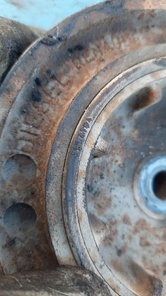 фото №4, Шків колінчастого вала 3554184 volvo s40 v40 1.9 dci