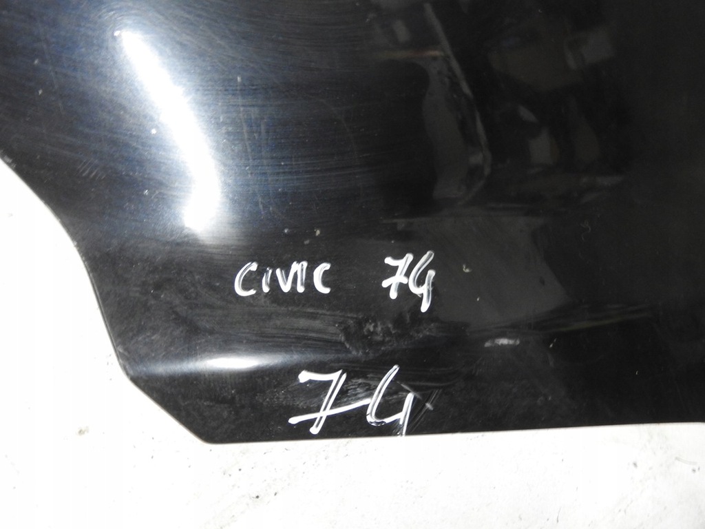 фото №8, Honda civic vii 04 lift b92p капот крышка двигателя