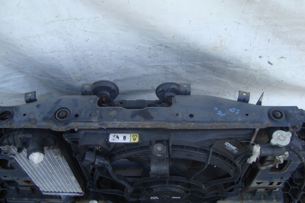 фото №8, Pas радіатор підсилювач балка hyundai i40 1,7 crdi 11-