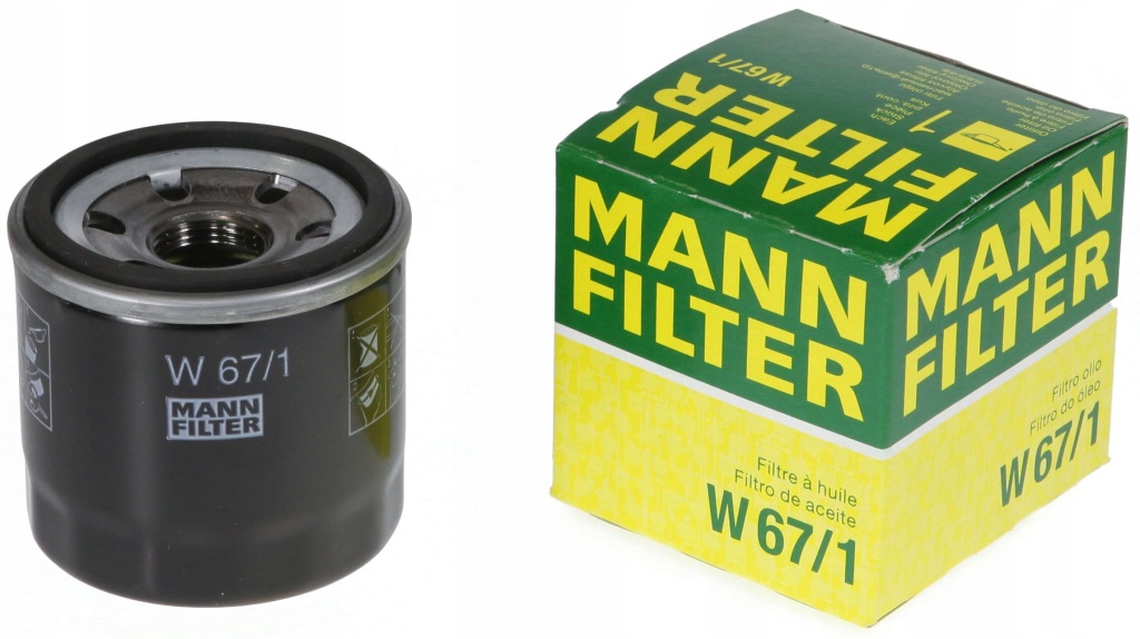Фільтр оливи mann фільтр w 67/1 Ціна