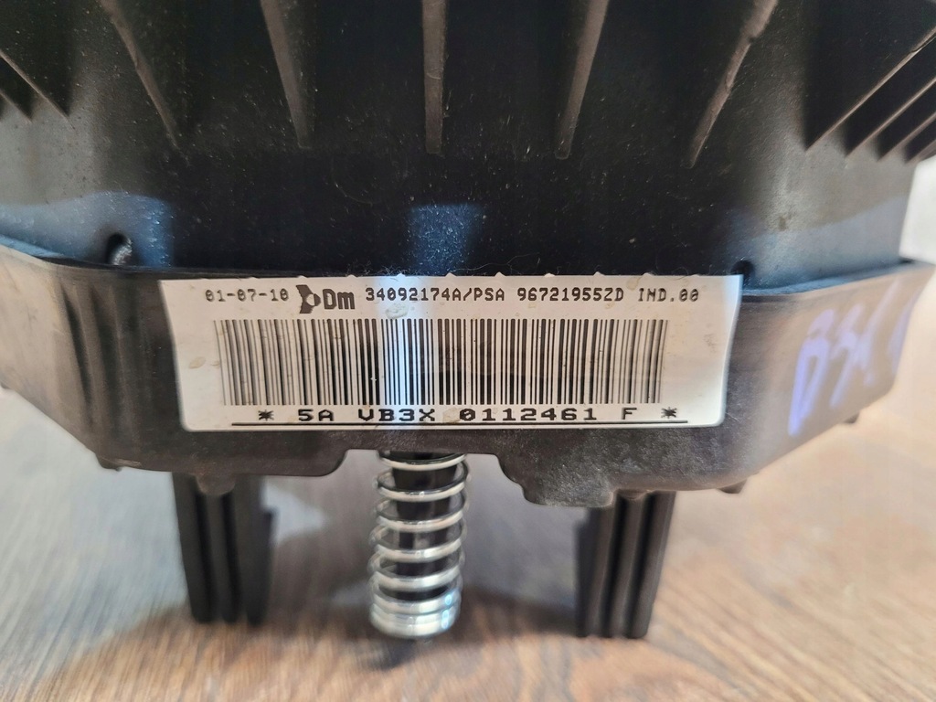 фото №7, Cit berlingo 3 iii подушка водія подушка безпеки 96721955zd