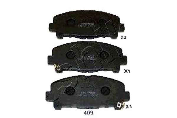 фото №1, Ashika тормозные колодки тормозные honda accord ix 2.4 ashika