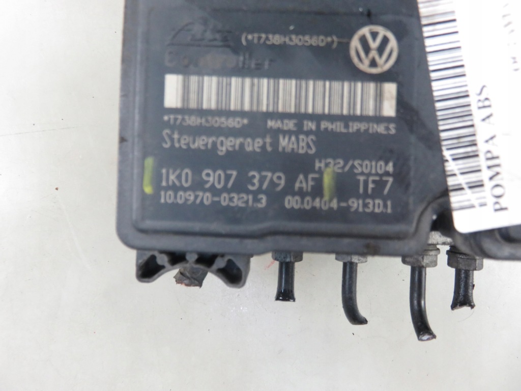 фото №7, Насос abs skoda octavia ii 1k0907379af 10020701374 1k0614117ac