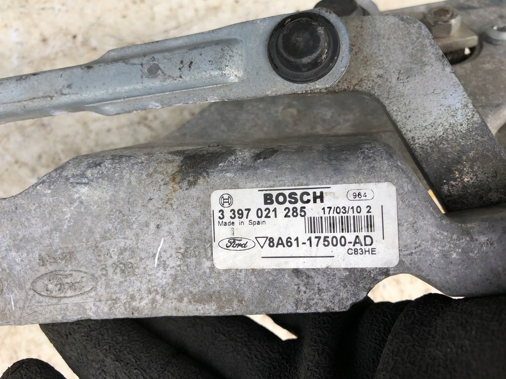 фото №5, Механизм моторчик дворник ford fiesta mk7