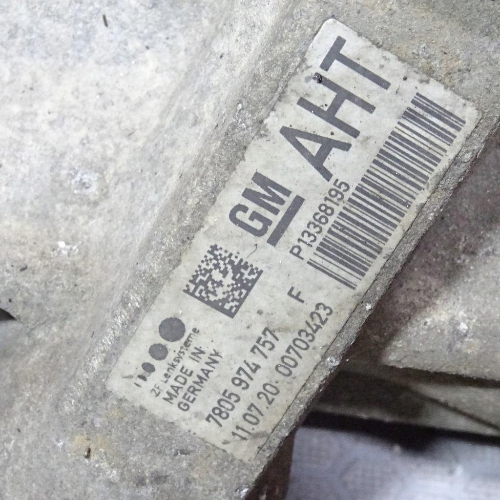 фото №5, Opel astra j трансмиссия рулевая рейка p13368195