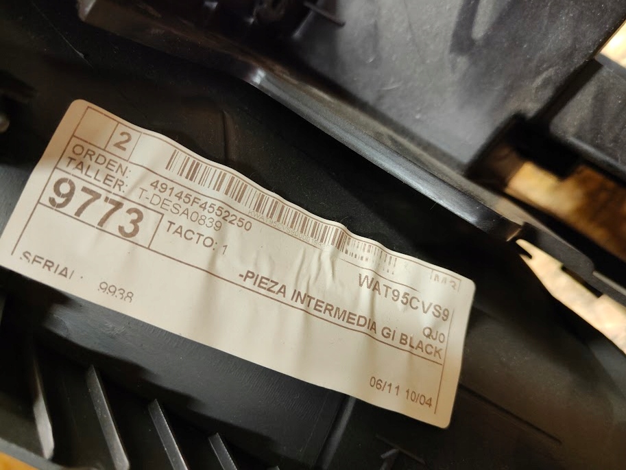 фото №5, Туннель средний перед seat leon iii