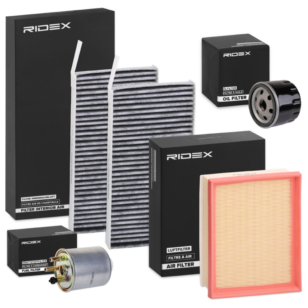 фото №1, Набор фильтров ridex 4055f29764 do renault laguna iii grandtour kt0/1