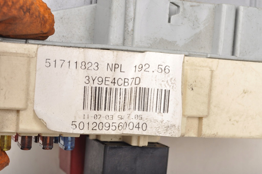 фото №7, Fiat stilo 1.6 b коробка запобіжників 51711823