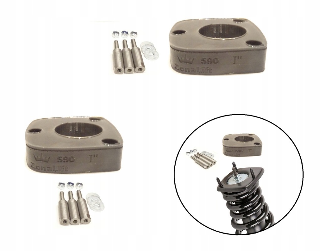 Купити Mercedes ml w163 прокладки + 25mm lift 1cal