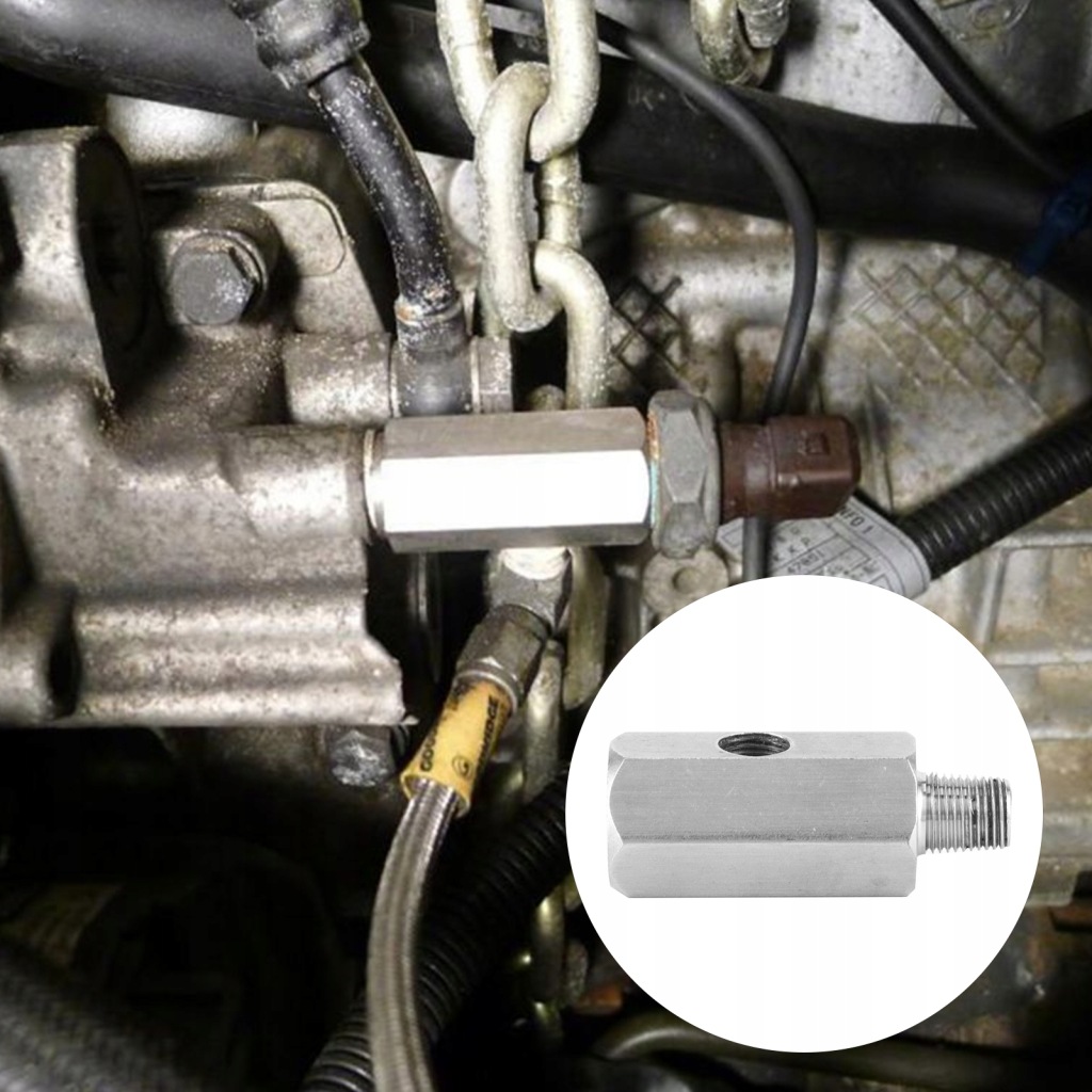 фото №10, Адаптер датчика тиску оливи npt тройник