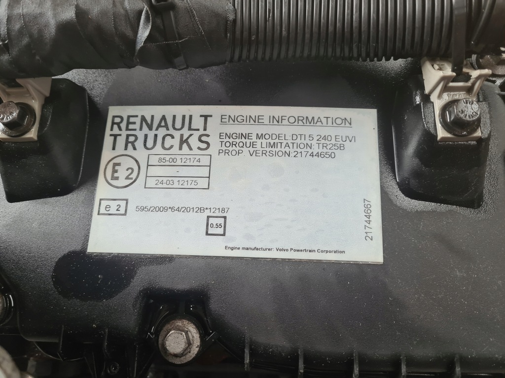 фото №13, Двигун kompletny renault gama d d12 dti 5 euvi d5k volvo fl d5k euro 6