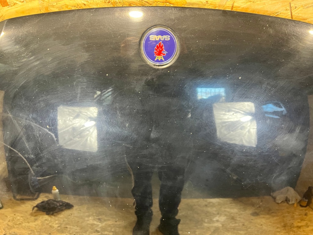 фото №6, Капот крышка двигателя saab 93 aero код лакокрасочного покрытия: 298