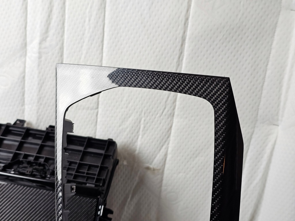 фото №10, Молдинг dekor консоли карбон bmw 3 g20 g80 g82 m3 m4 бардачок решётка обдув
