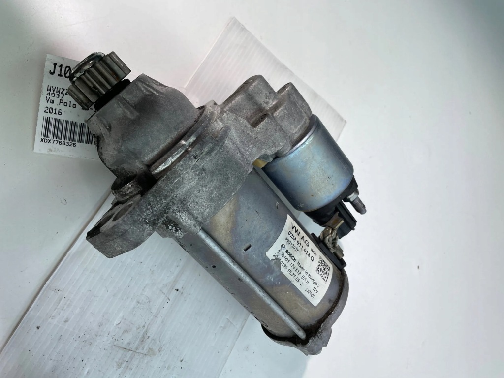фото №1, Vw polo стартер 02m911024q