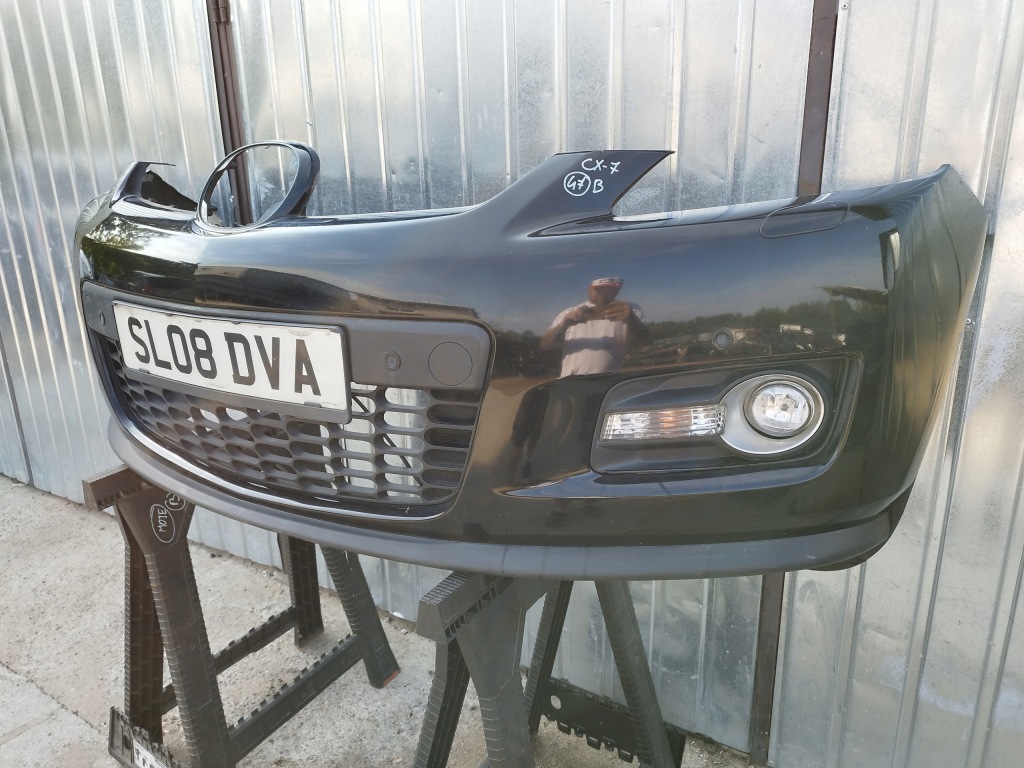 фото №8, Бампер перед передній mazda cx7 cx-7 lata 2006-2009 ксенон омивачі