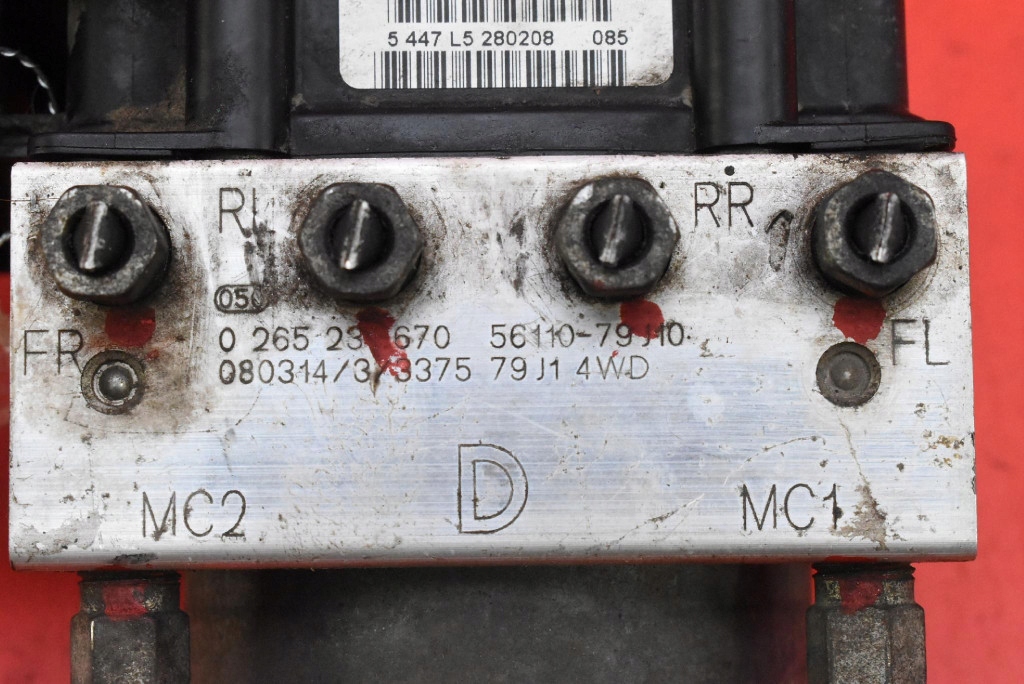 фото №7, Насос abs 56110-79j10 0265231670 fiat sedici 1.9 jtd 120 km 05-09