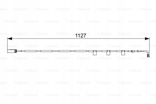 фото №6, Датчик гальмівних колодок ham.mini /bosch/