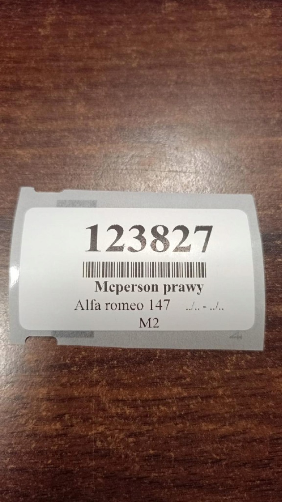 Alfa romeo 147 1.6 амортизационная стойка правый задний Недорого