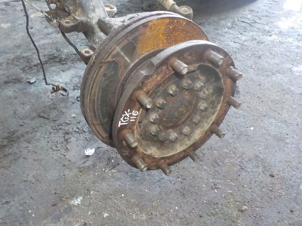 фото №2, Ступица 22,5 cali 10 шпилька man tgx 26.440