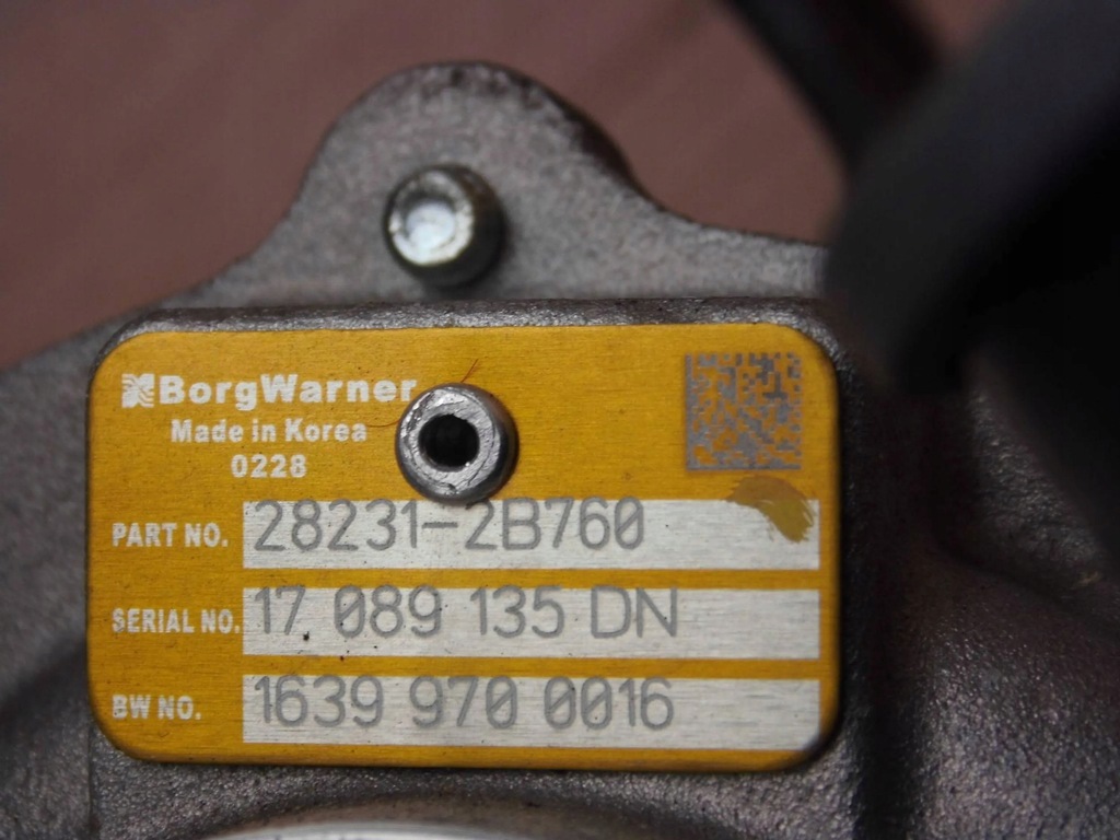 фото №7, Kia sportage iv 2018 1.6 t-gdi турбіна турбонагнітач 282312b760