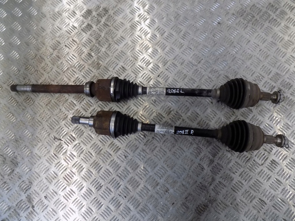 фото №1, Peugeot 208 ii привідний вал перед передня права 1.2thp