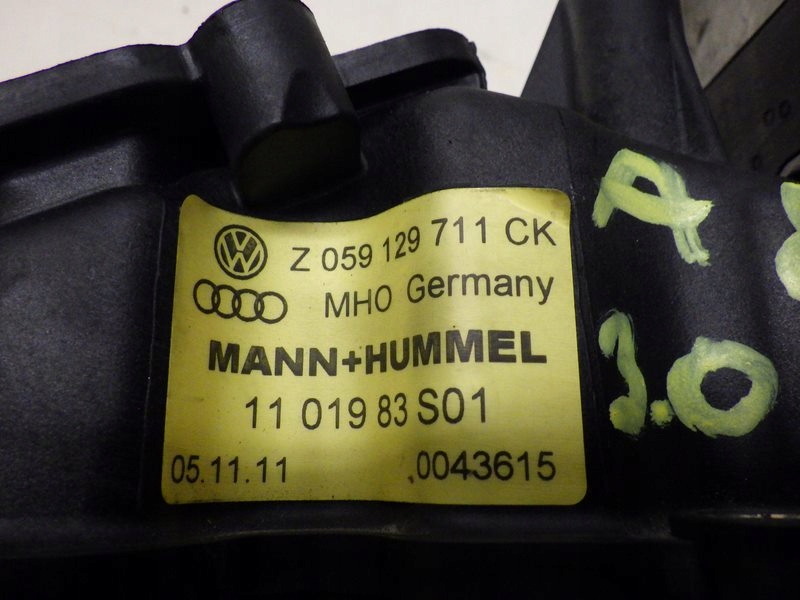 фото №7, Колектор всмоктуючий регулятор audi a8 d3 3.0 tdi