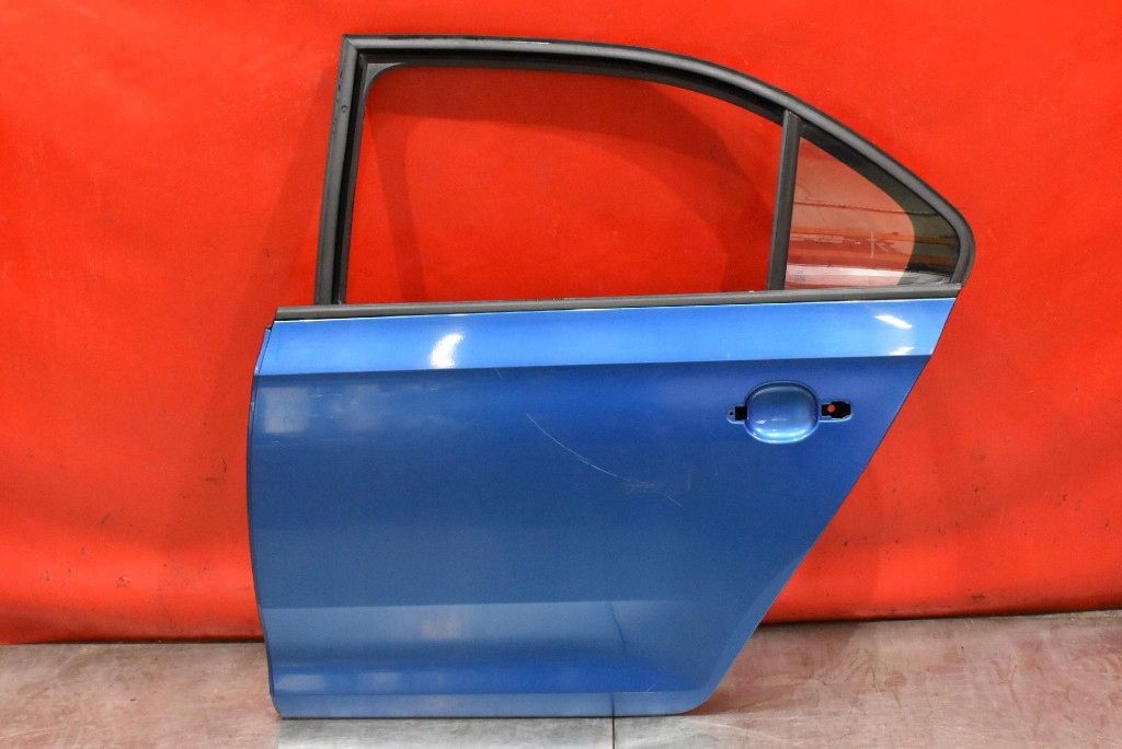фото №1, Двері ліва задня задні granatowe skoda rapid 1 i 12-17
