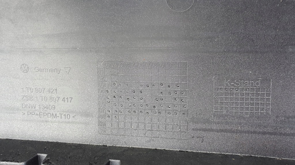 фото №10, Бампер задня vw touran i cross 03- оригінал