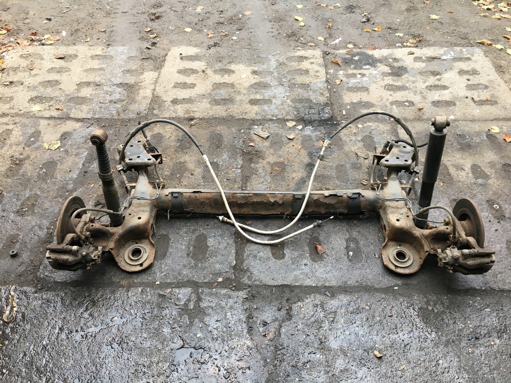 фото №4, Балка подвеска задняя peugeot 207 cc