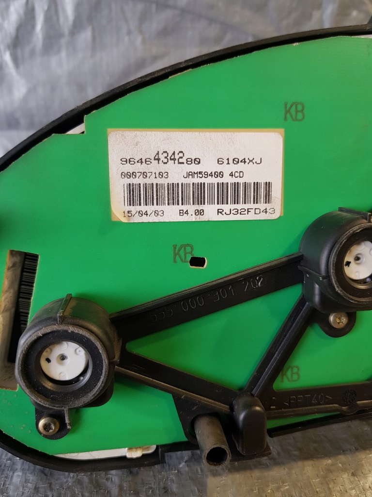 фото №7, Лічильник peugeot partner i fl 9646434280