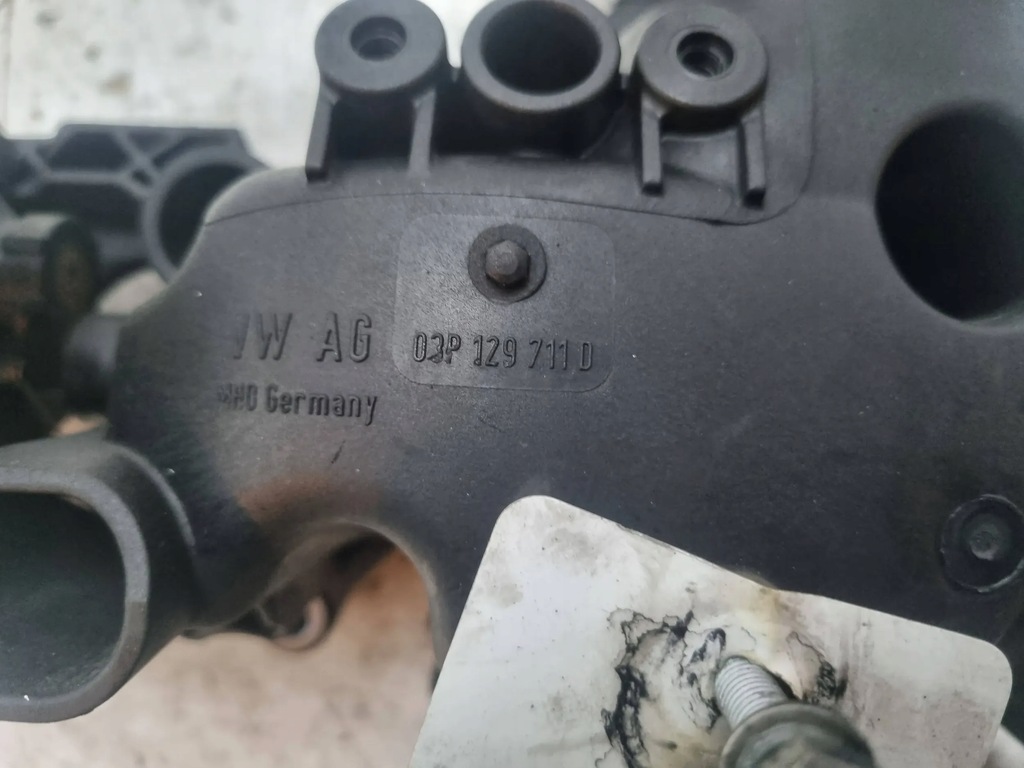 фото №5, Колектор всмоктуючий регулятор kpl 03p129711d vw seat skoda 1.2tdi