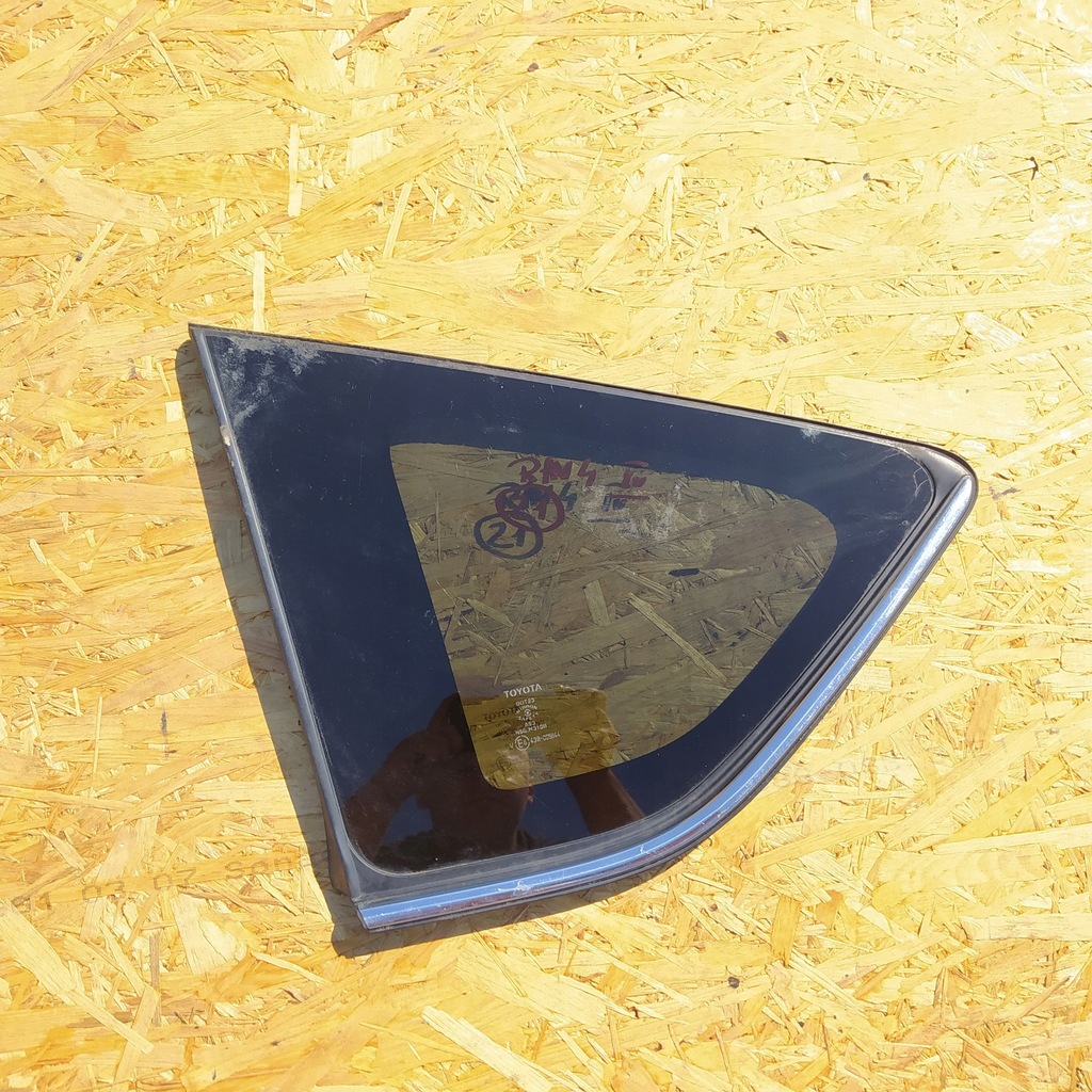 фото №1, Toyota rav4 iv стекло стекло кузовная левый левая задняя задняя хром