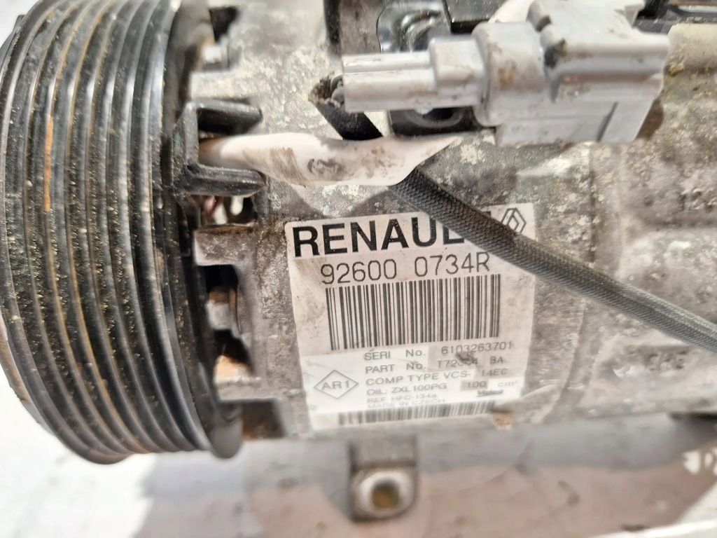 фото №5, Компресор кондиціонера 926000734r renault clio iv 0.9tce