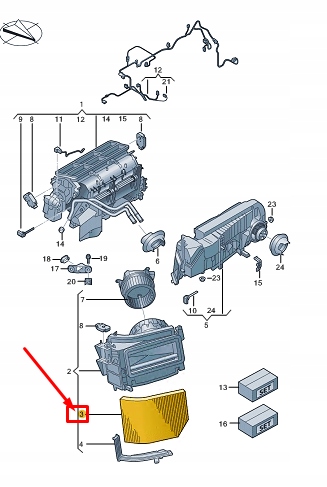 фото №2, Audi e-tron gt салонный air фильтр rhd 971819429c