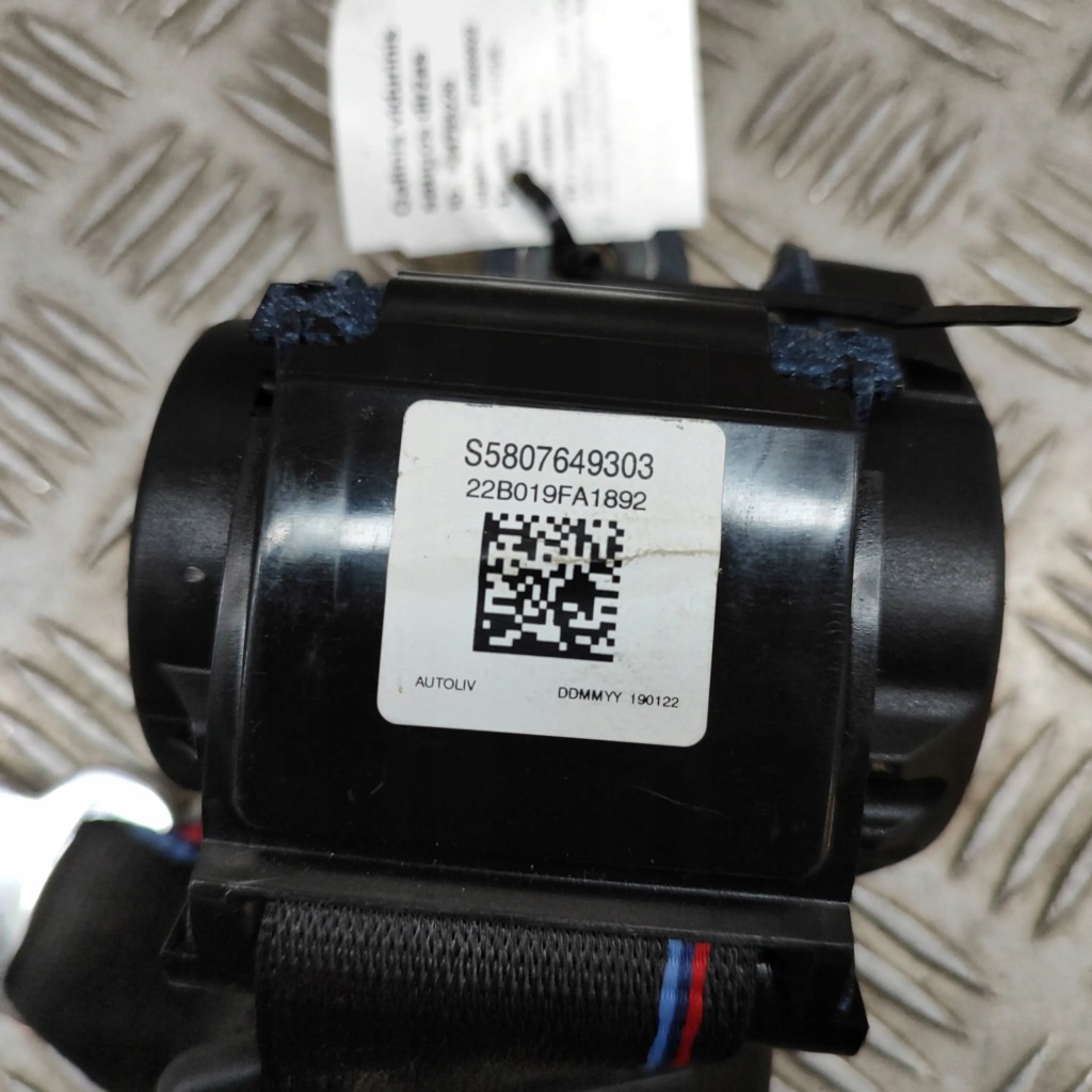 фото №6, Bmw 2 f44 2022 pas безпеки сидіння заднього середнього